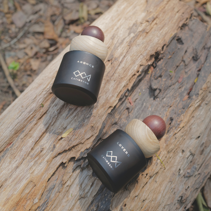 CCJ Parfum duo fragrances ABDNCE and LOVERS representing sunrise and sunset, capturing a luxury scent story of contrast, emotion, and time.